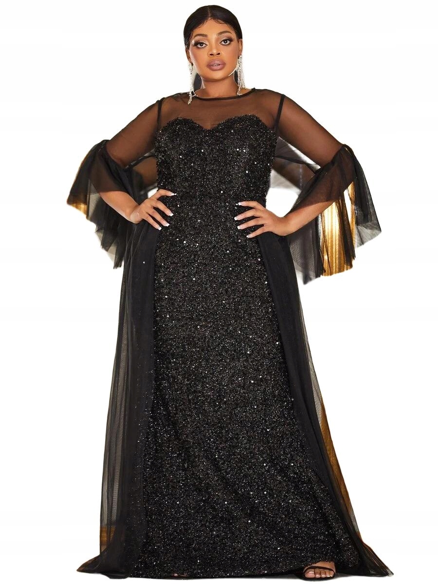 Shein Šaty „karo Maxi“ Bombička S XL