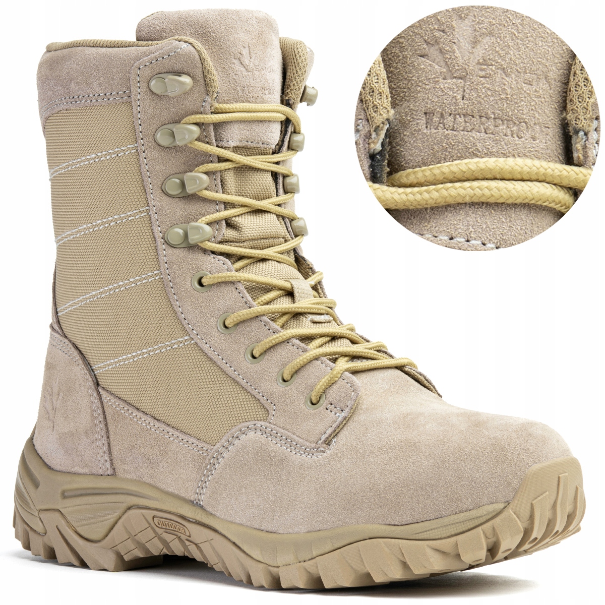 Buty wojskowe SKÓRZANE mocne WODOODPORNE Vemont