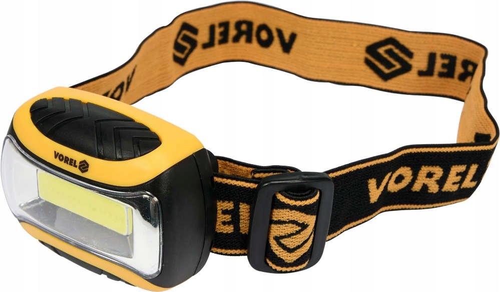 LATARKA CZOŁOWA COB LED CZOŁÓWKA 3xAAA LEKKA Kod producenta 88676