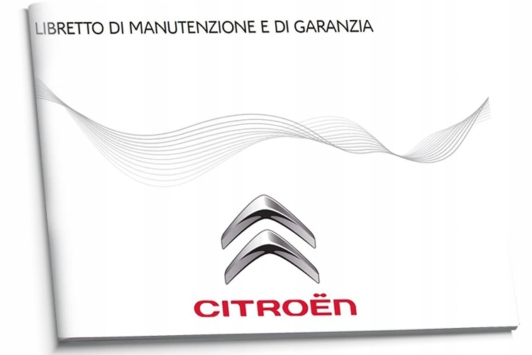 Citroen Italská servisní kniha 2015-2017