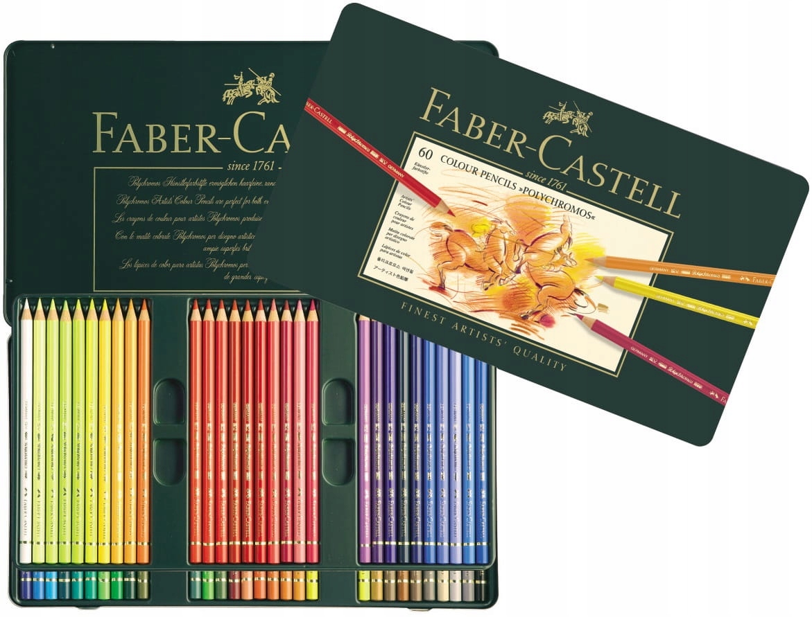 Pastelky Faber-Castell Polychromos 60 barev