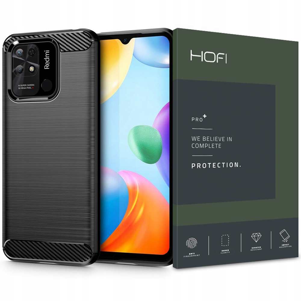 

2-PAK Etui Obudowa Case Cover Do Redmi 10C Szkło