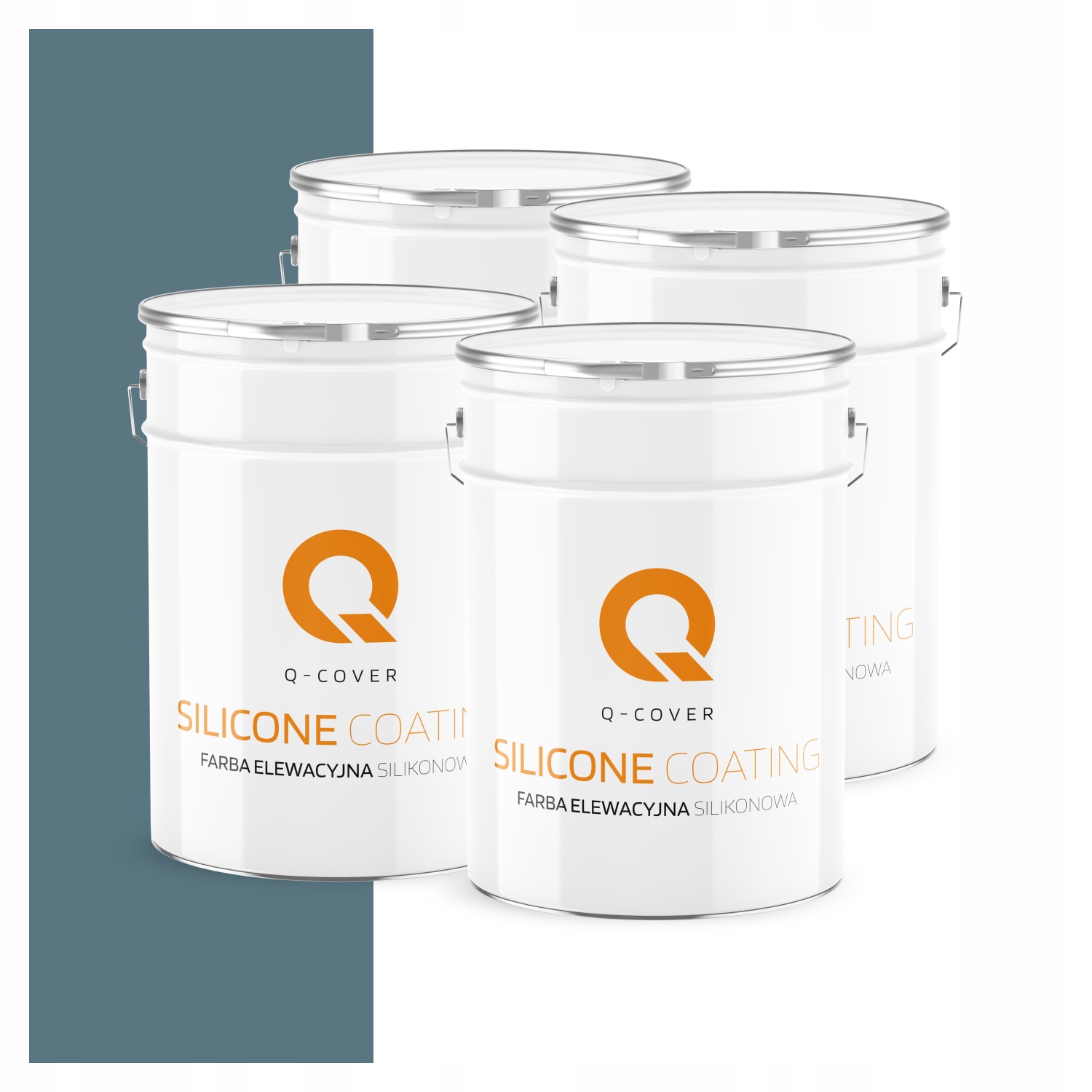 Fasádna farba Fasádová 10L Silikónová Uv Farba Granátová