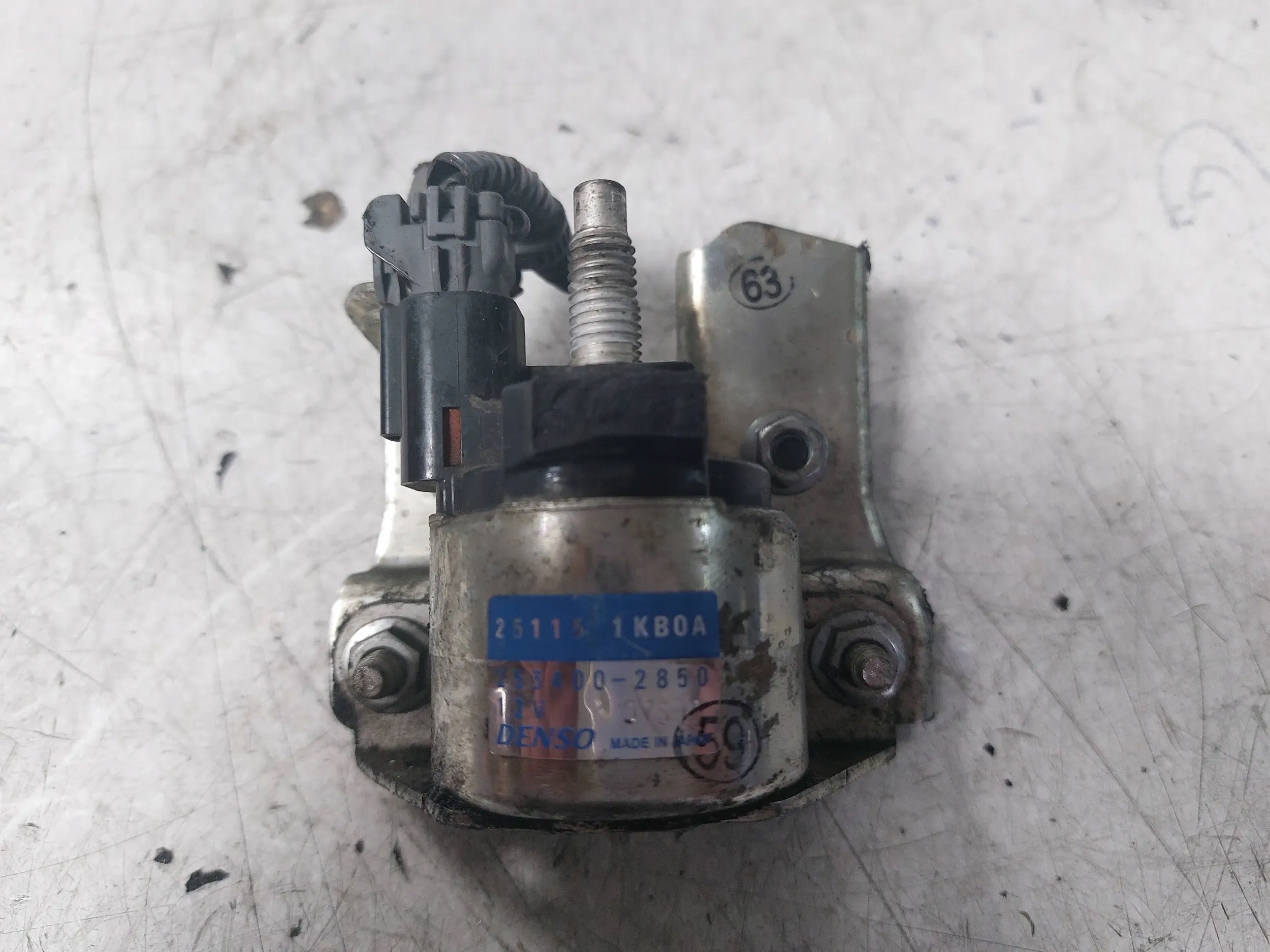 modulo zaplonu START STOP 253400-2850 Nissan Juke 10- 1.5 DCi