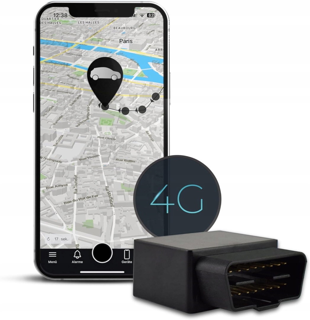 Lokalizator Gps Śledzenie Salind Tracker 08 4G Obd-ii Do Pojazdów Sim