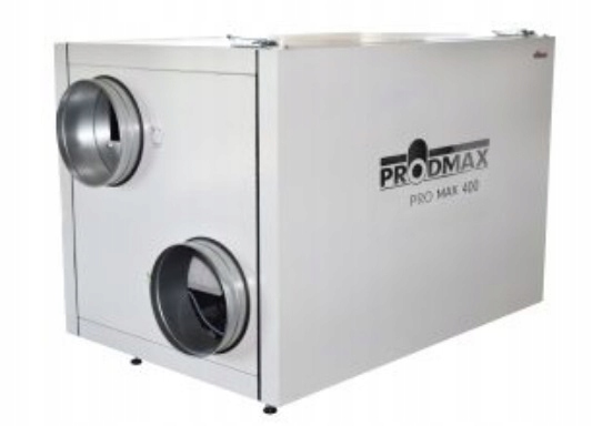 Rekuperator Prodmax Pro Max 400H-C – obudowa z metalu