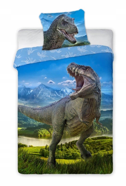 

Pościel Bawełniana 160x200 - Dinozaur