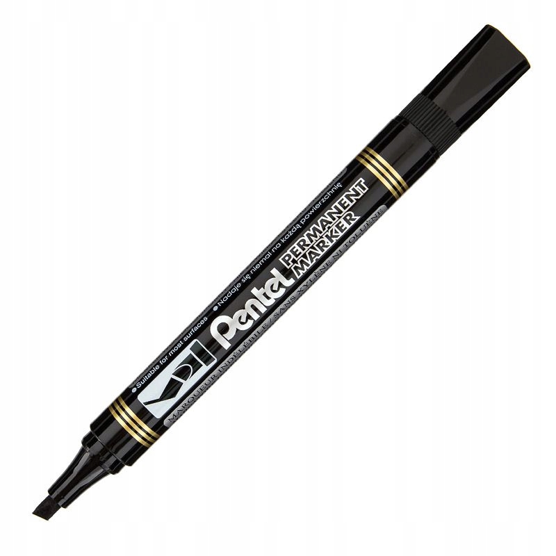 

Marker permanentny Pentel N860 ścięty czarny
