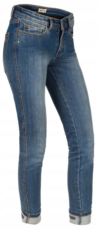 JEANSY MOTOCYKLOWE BROGER CALIFORNIA DAMSKIE 26/30 Rozmiar 26/30