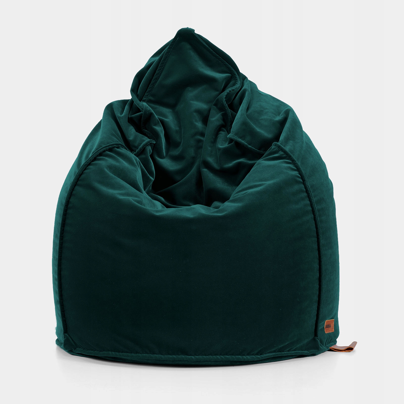 Taburet Sack Velvet tyrkysová| Jabba Design