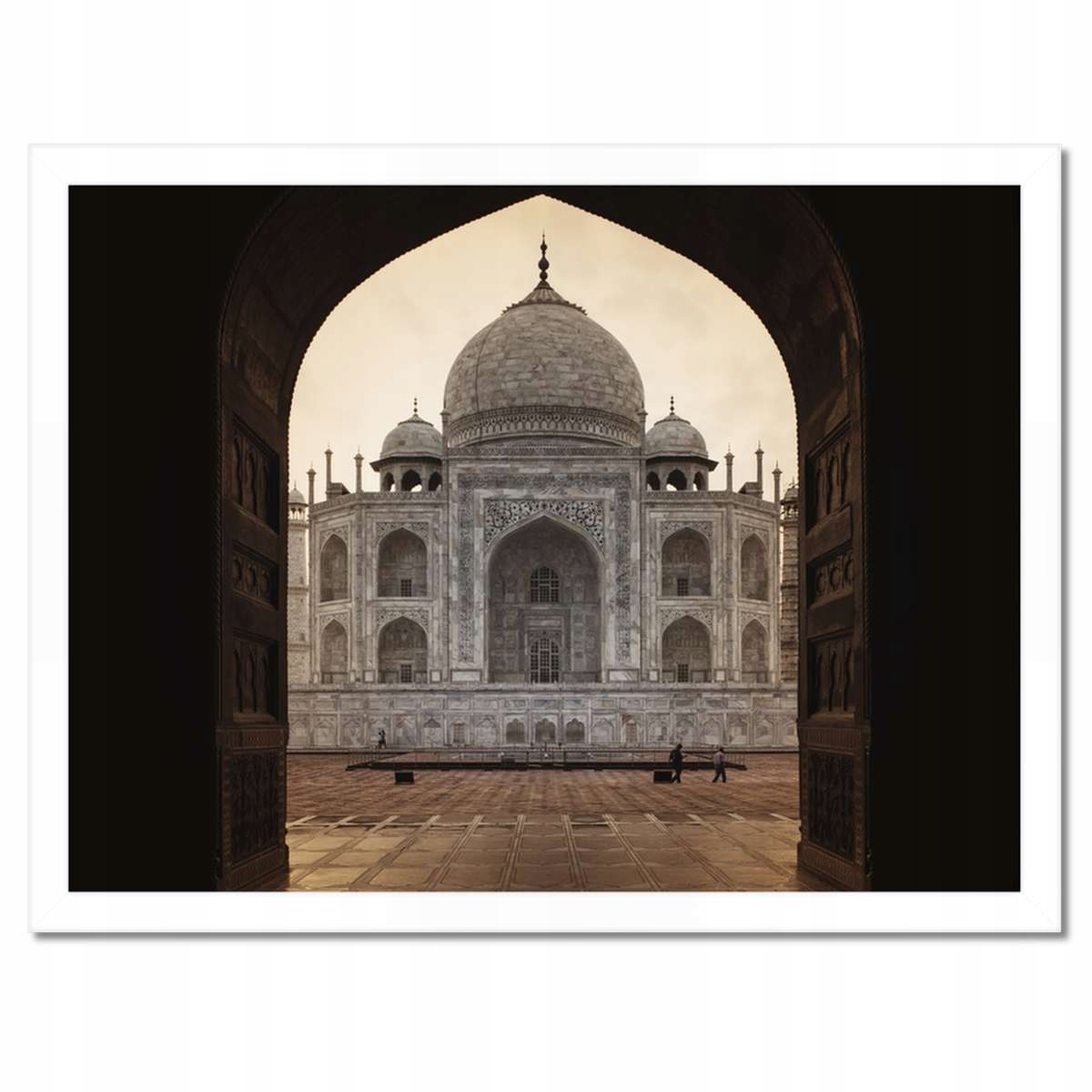 Plakáty v rámu 40x30 Taj-Mahal Agra indie
