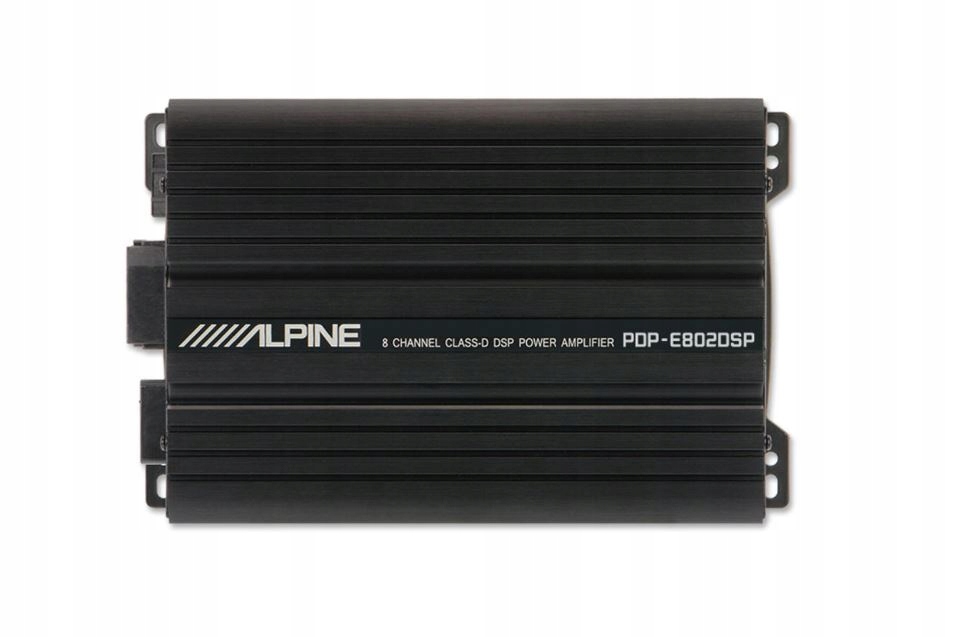 ALPINE PDP-E802DSP procesor dźwięku i wzmacniacz Stan opakowania oryginalne