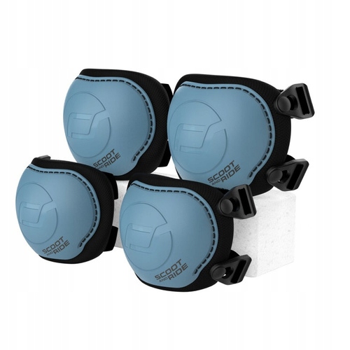 Scootandride Zestaw ochraniaczy dla dzieci S Steel