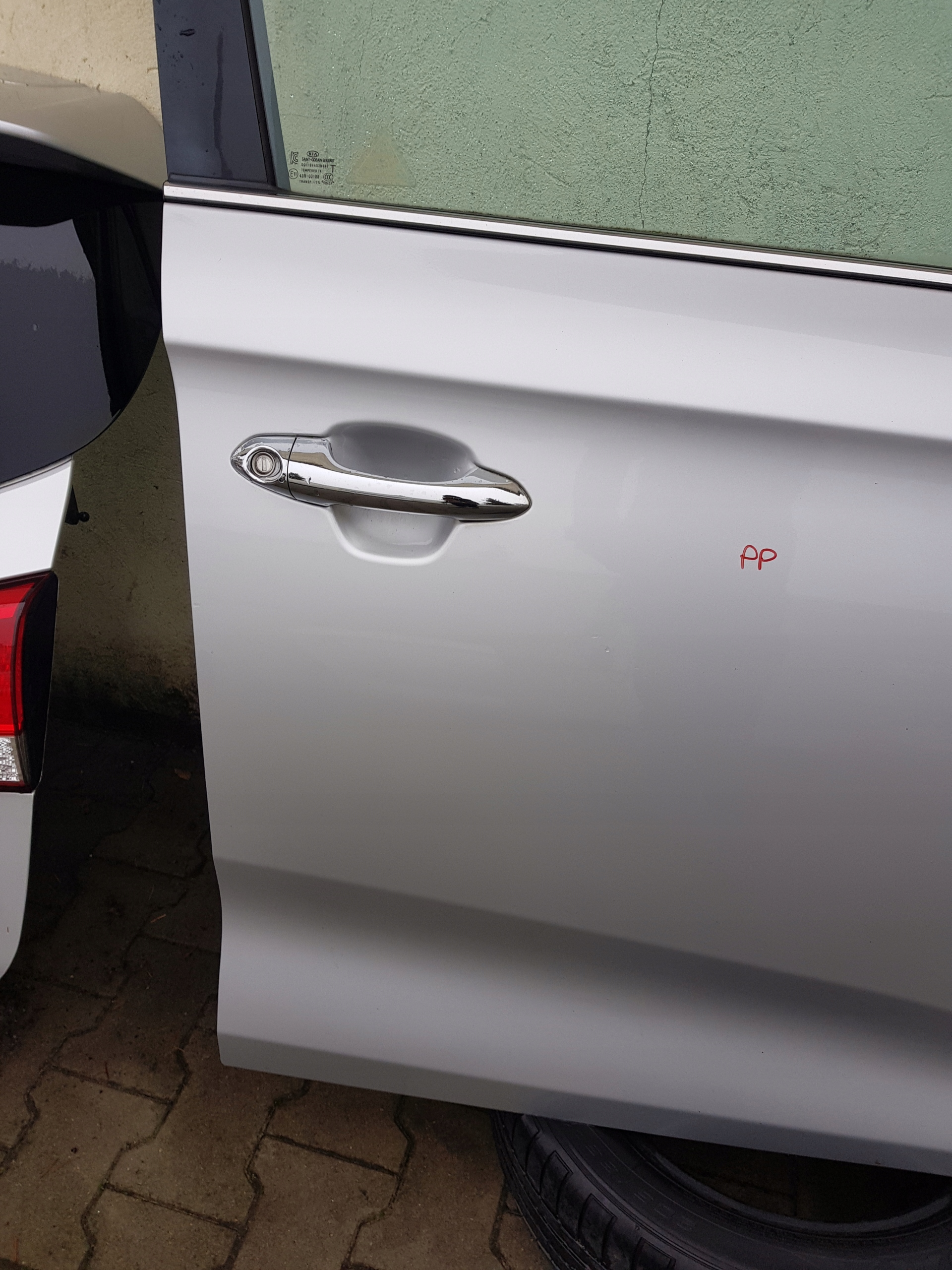 KIA CARENS IV door right front front 3D 2013-18R