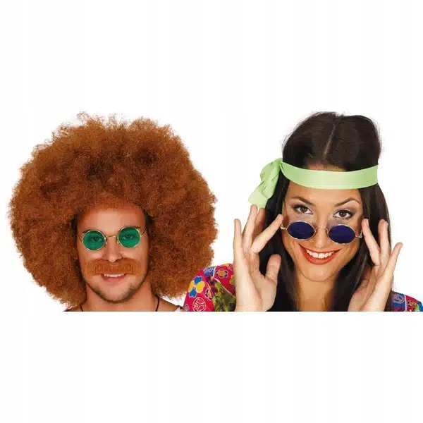 Okulary lenonki brązowe Kod producenta 16201B