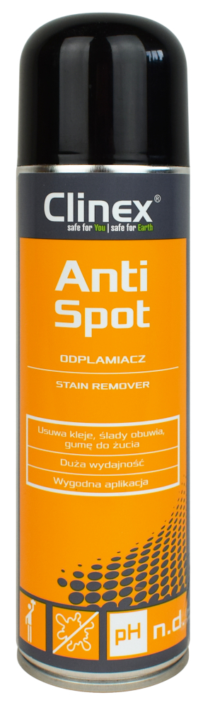 

Clinex Anti Spot 250ml Profesjonalny Odplamiacz