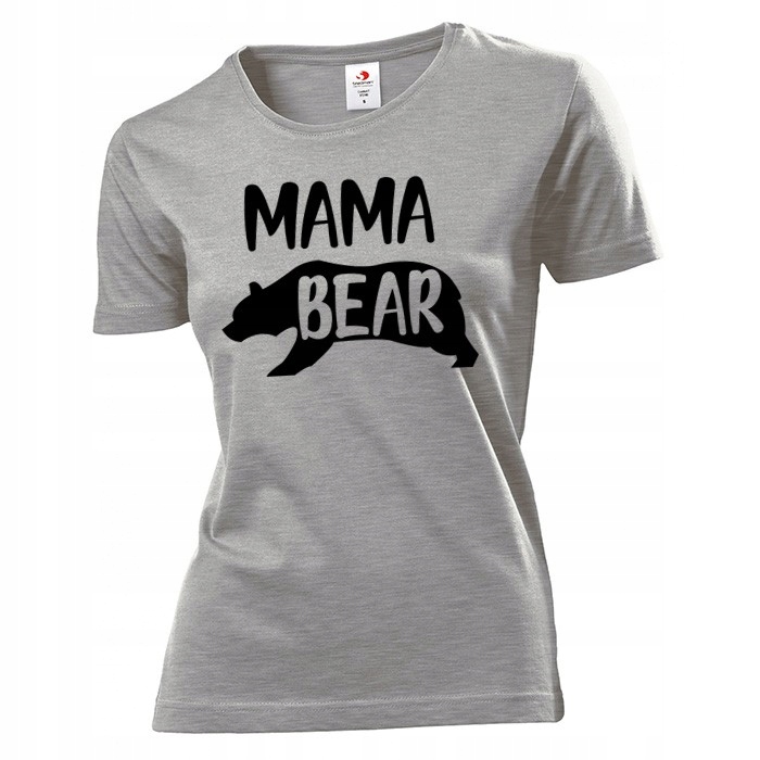 

Koszulka damska Mama niedźwiedź Mama bear XL