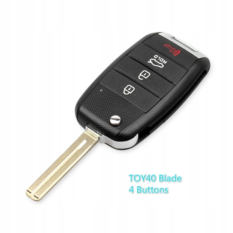 For Kia KIA K2 K3 K5 Carens Cerato Car Remote Key Shell Case Flip Folding