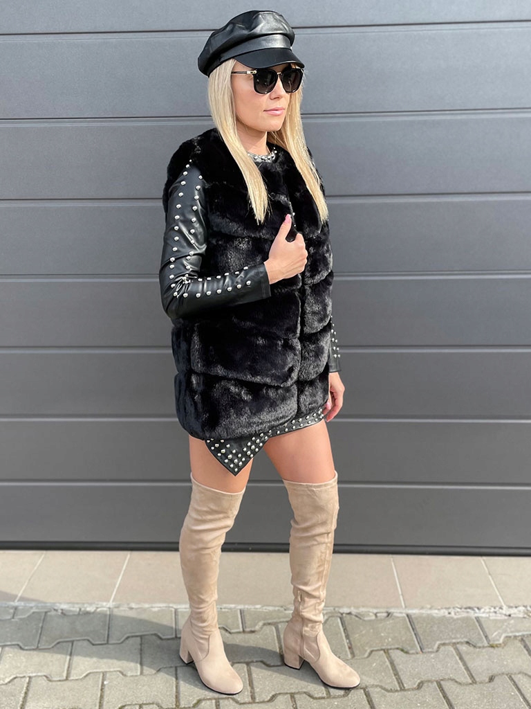 DŁUGIE KOZAKI ZA KOLANO NA SŁUPKU ZAMSZ BEŻOWE MUSZKIETRKI DAMSKIE 40 Marka inna