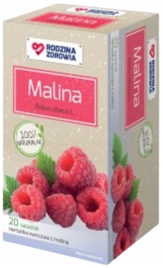 Malina herbatka owocowo-ziołowa Rodzina Zdrowia 20 saszetek