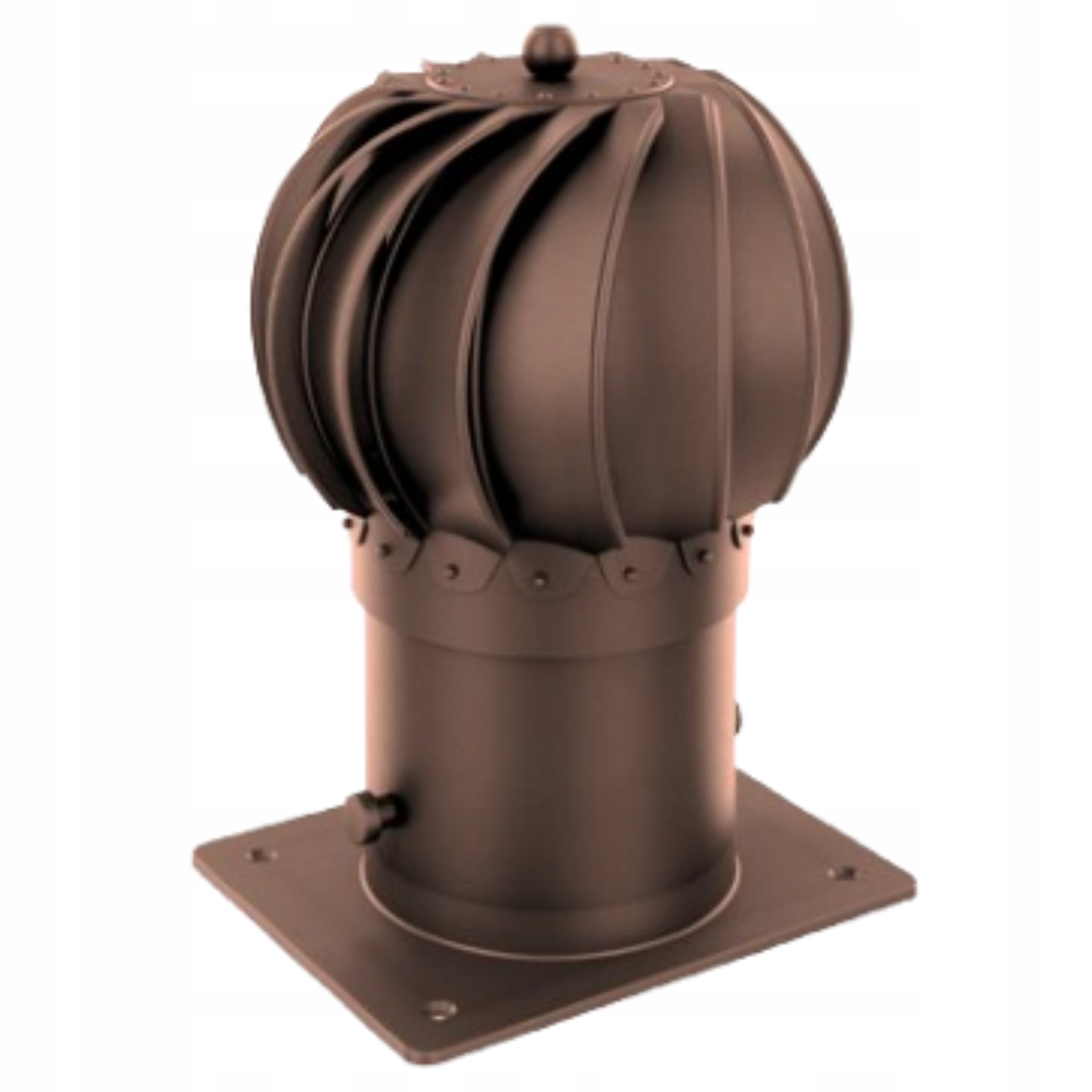 Komínová vložka Otočná Do Ventilace s krysou fi150 Bronzová 8017