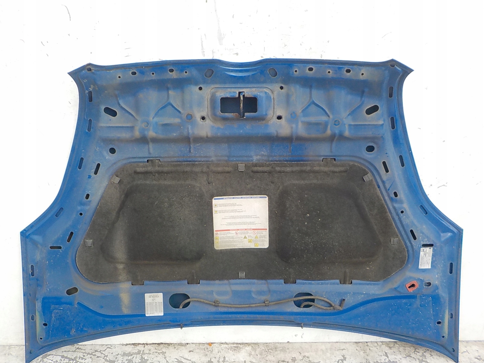 205 FIAT DOBLO II OPEL COMBO Cofano
