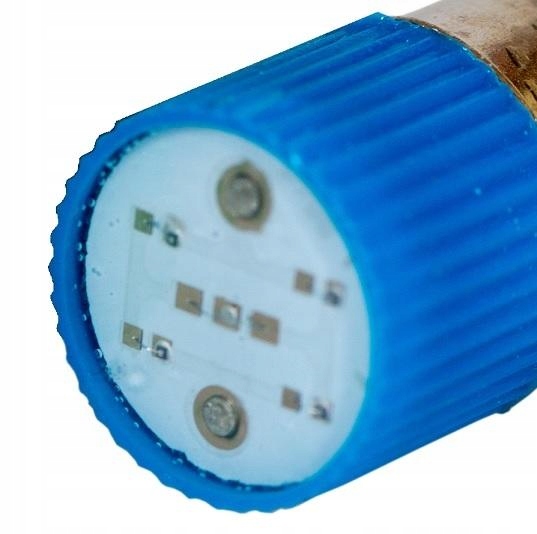 

Lampka Kontrolka Sterownicza Żarówka 24V BA9s Blue