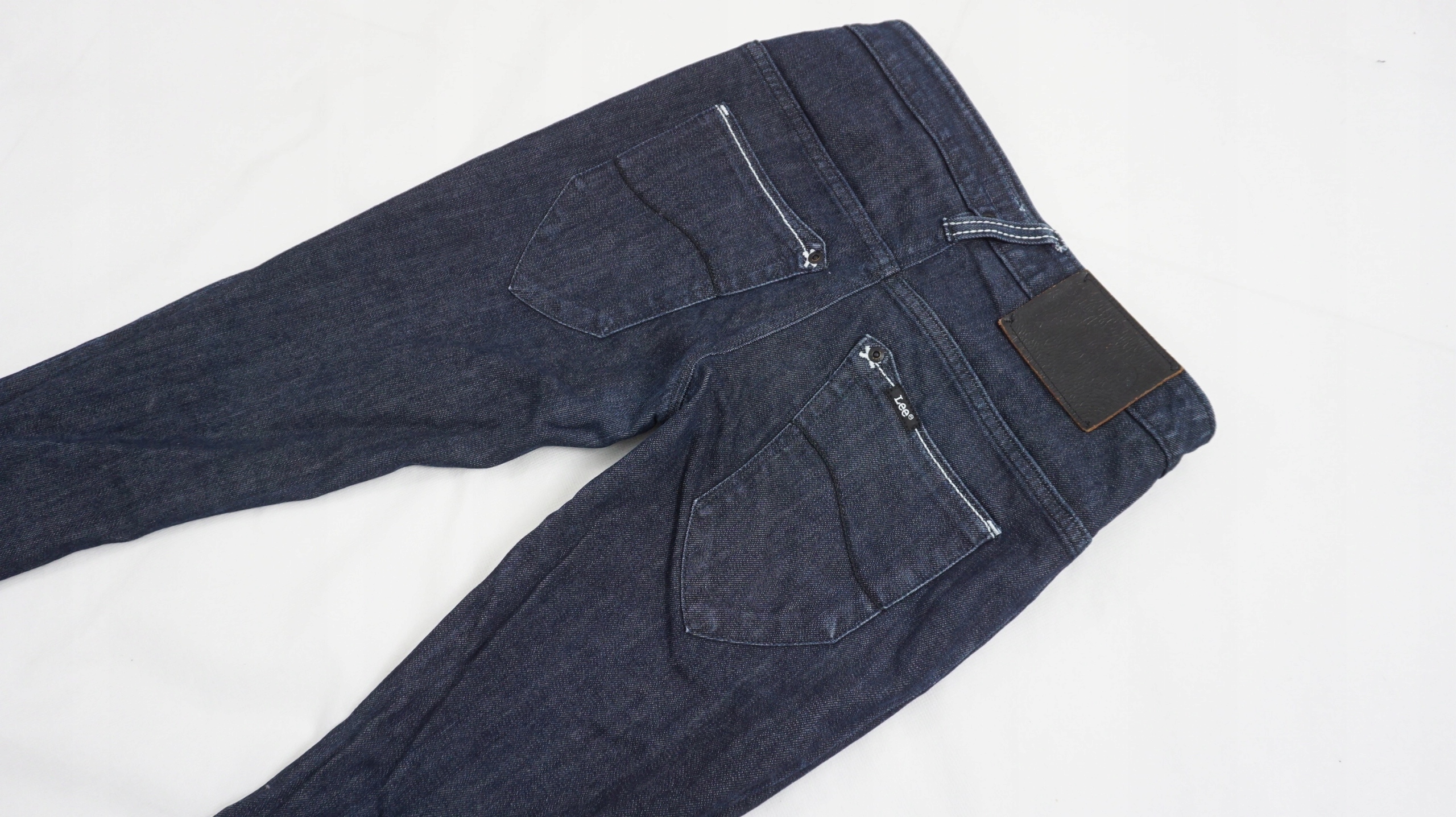 LEE spodnie z ciemnego jeansu r 28/31 k2 Fason slim