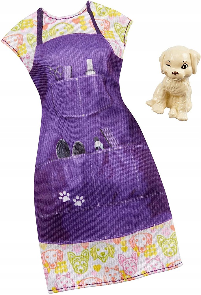 

Barbie Kariera Ubranka Kreacje Psi Fryzjer GHX37