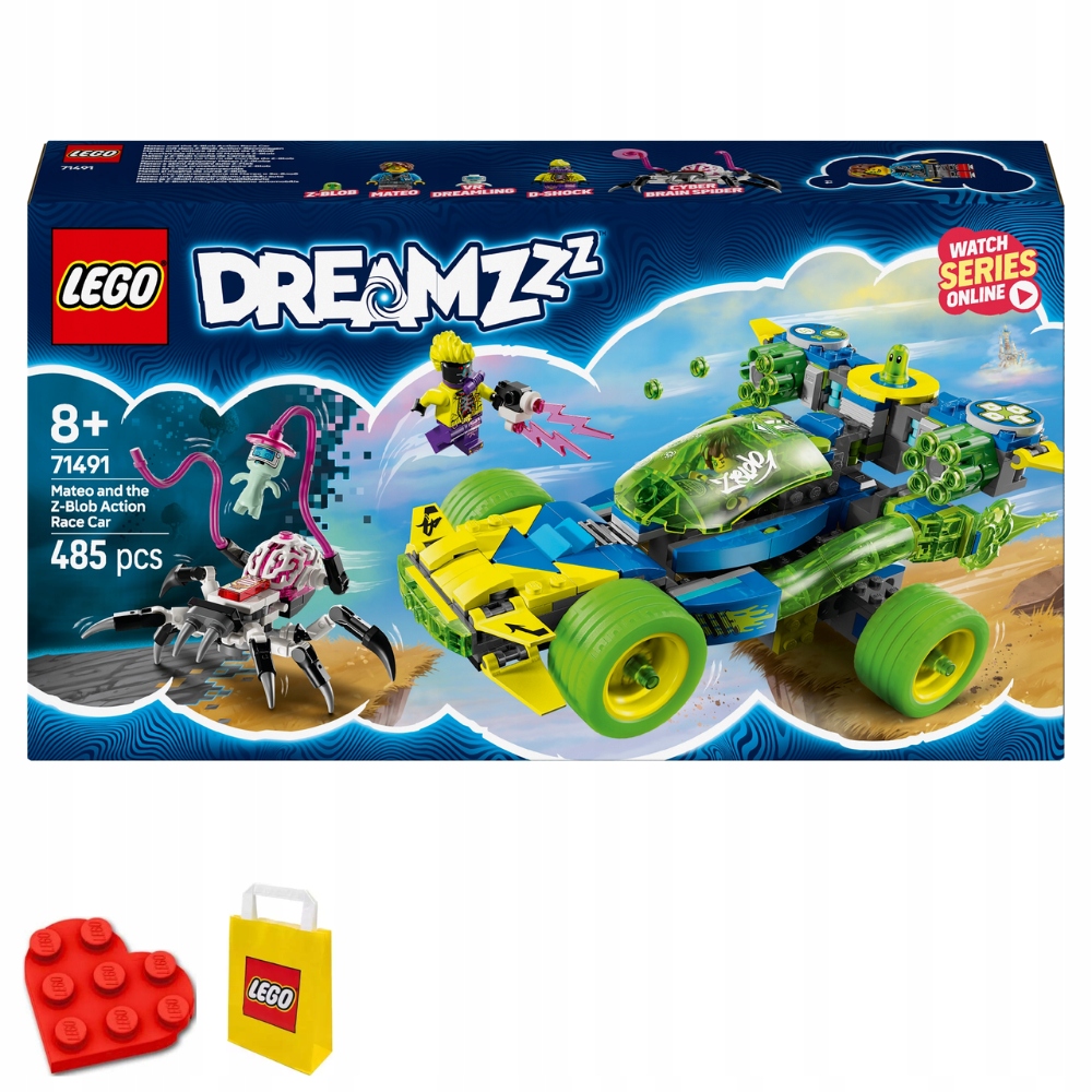 Lego DREAMZzz Závodní auto Mateo a Z-Bloba 71491