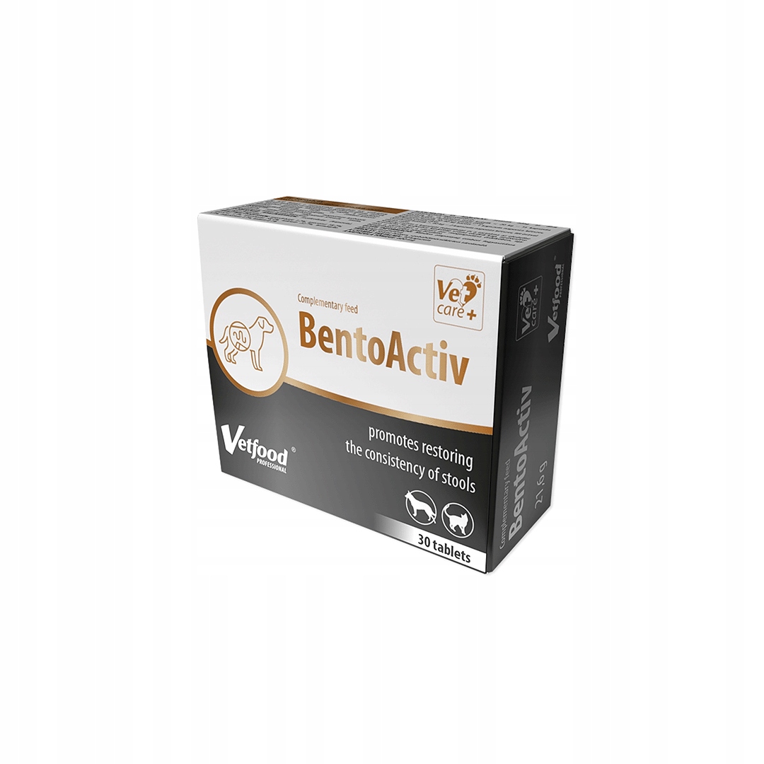 Levně BentoActiv podpora při zažívacích potížích 30 tablet Vetfood