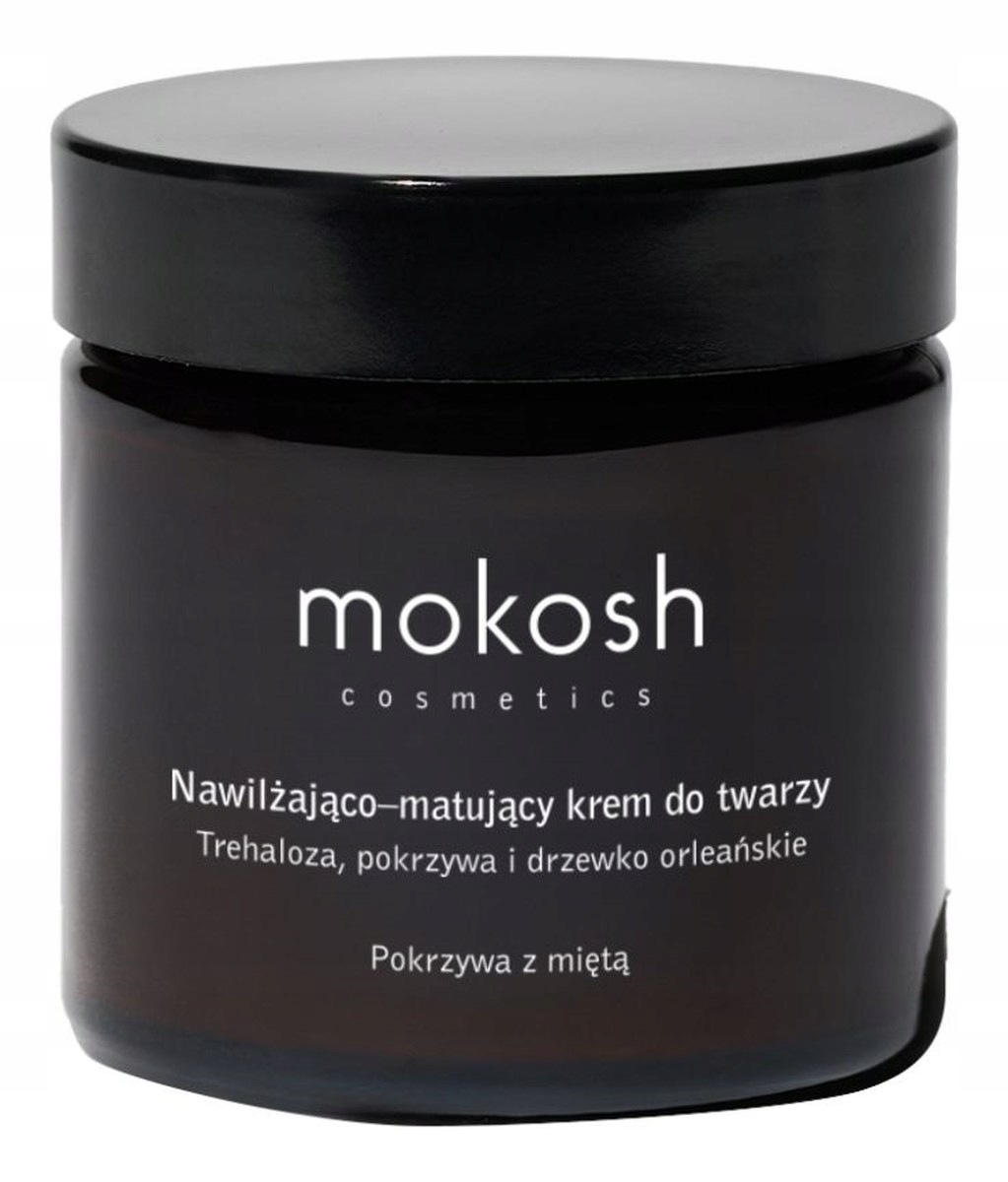 Mokosh Hydratační a matující krém na obličej kopřiva s mátou 60 Ml