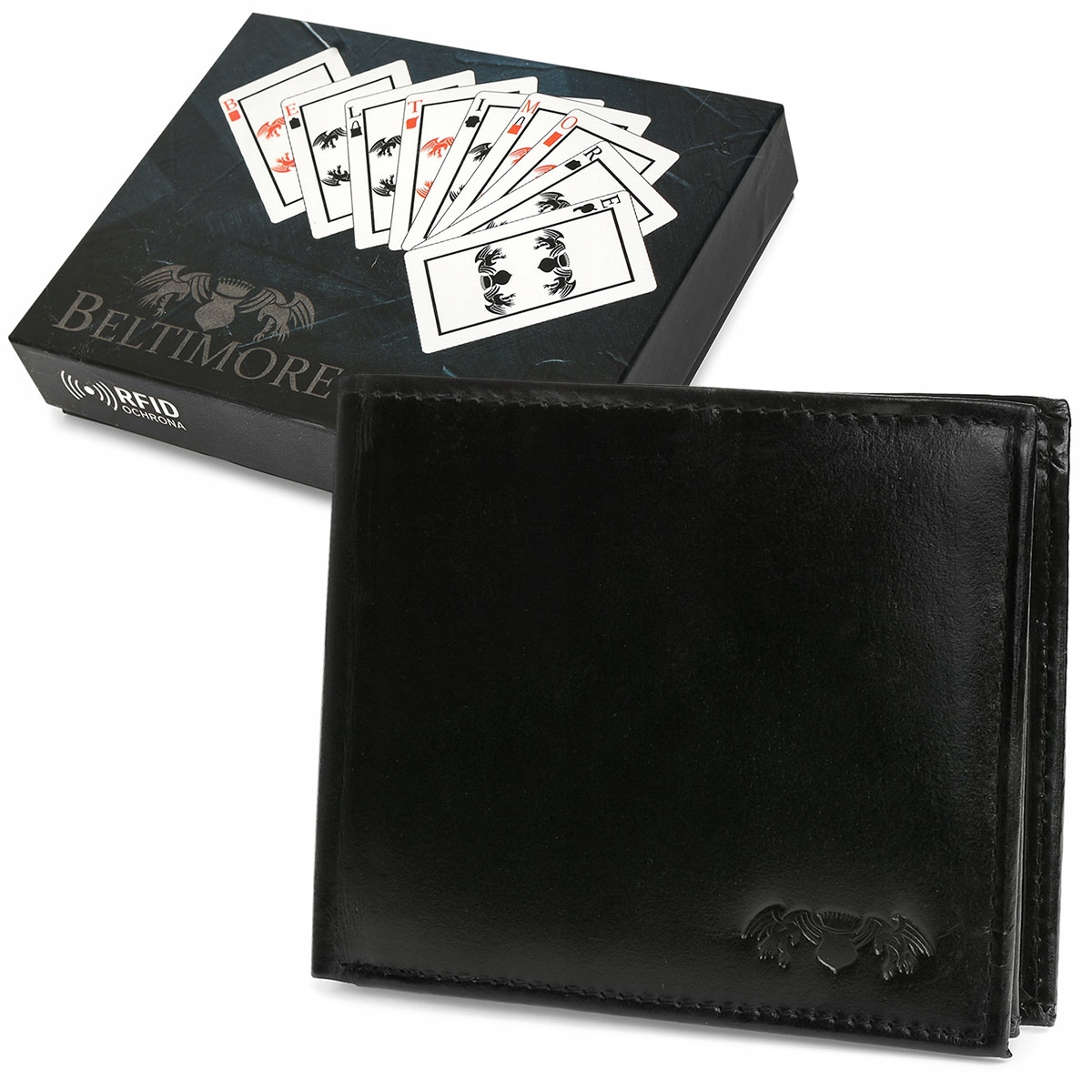 

Męski portfel skórzany skóra naturalna Beltimore