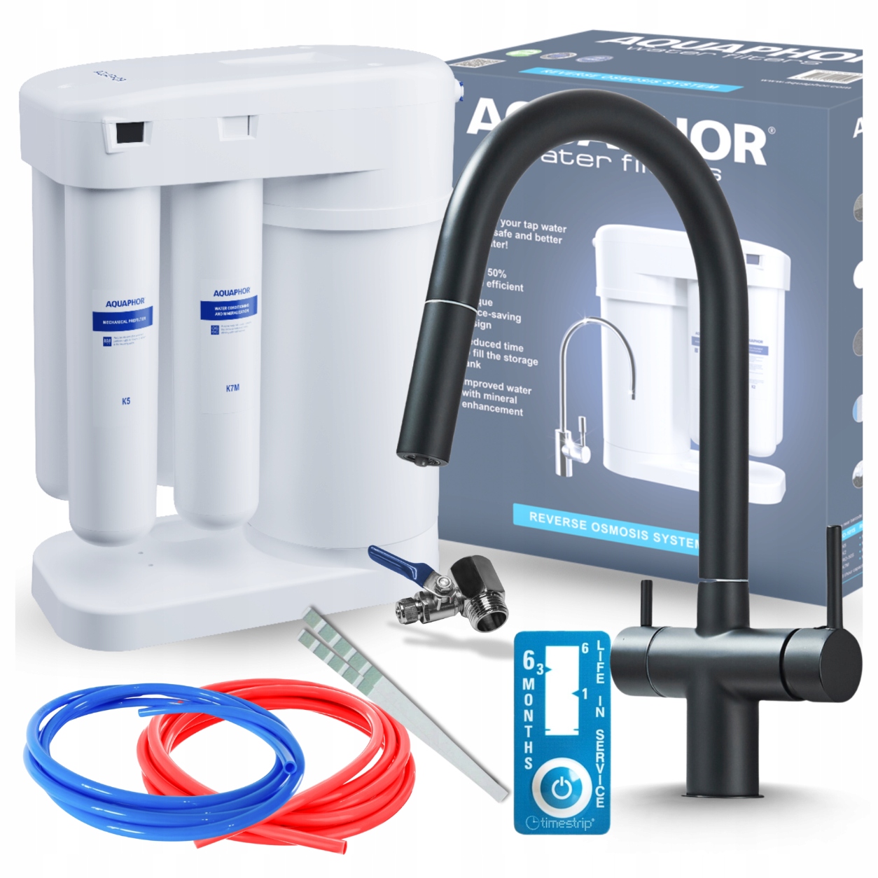 Filtr Podzlewozmywakowy Zestaw Do Filtrowania Wody Aquaphor Z Bateria Pzh