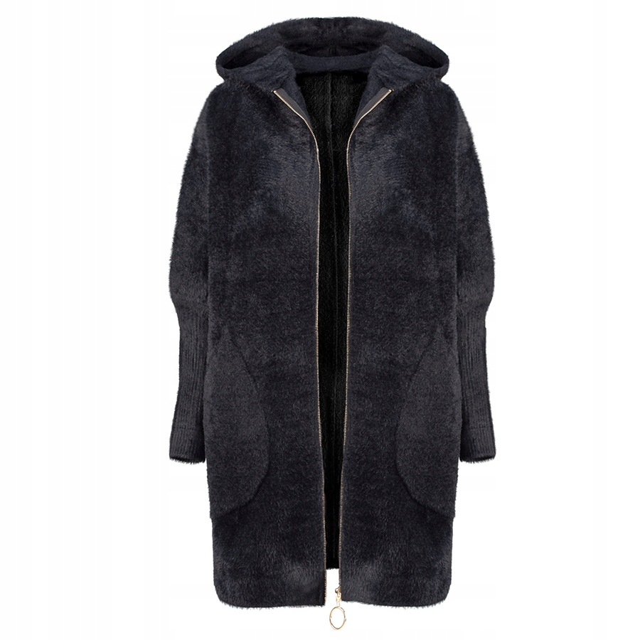 ALPAKI NA SUWAK PŁASZCZ WEŁNA KOLORY oversizeDŁUGI Marka Katmandi