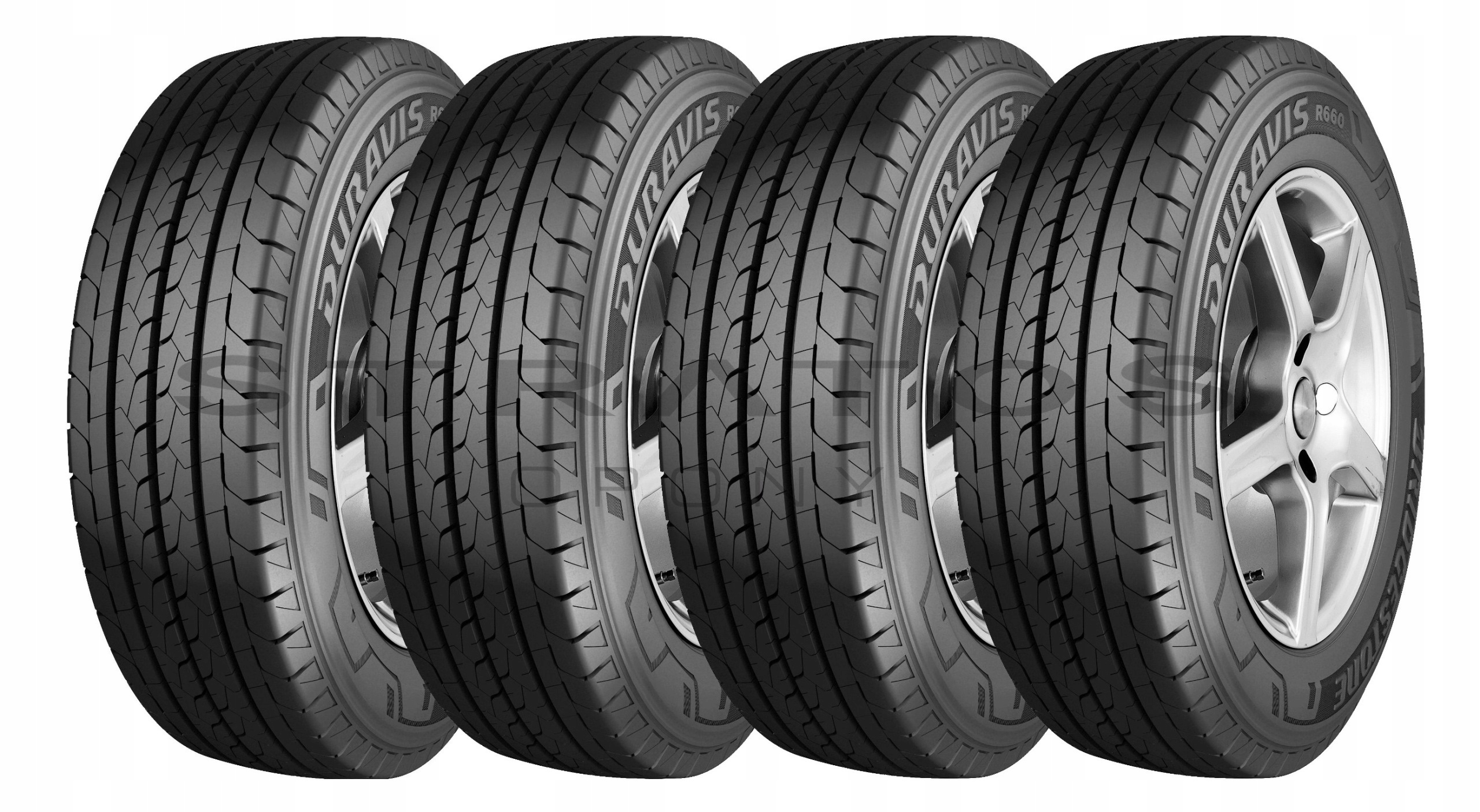 4x 195/75 / 16C R Bridgestone DURAVIS R660