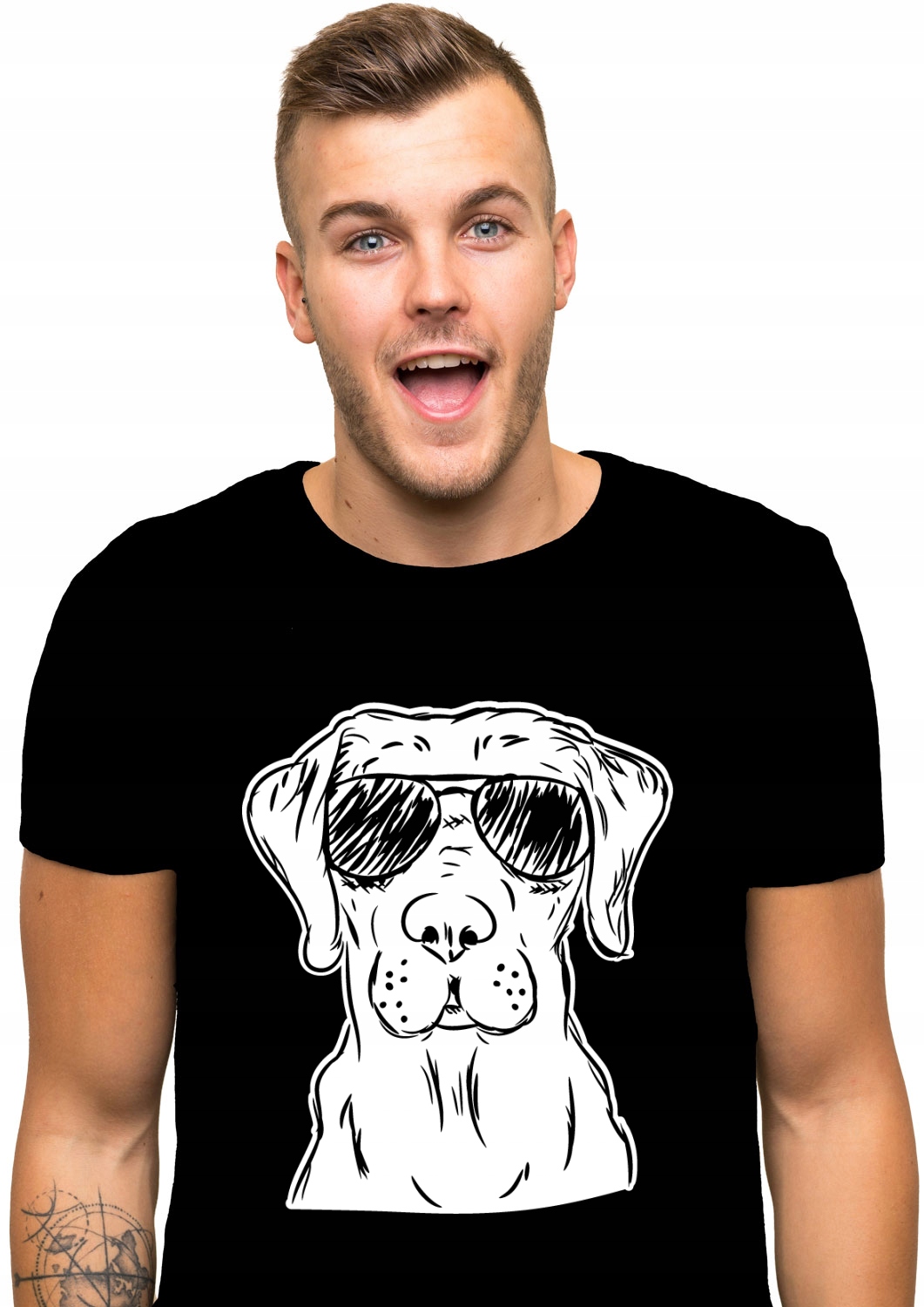 

koszulka Labrador W Okularach Pies Dog