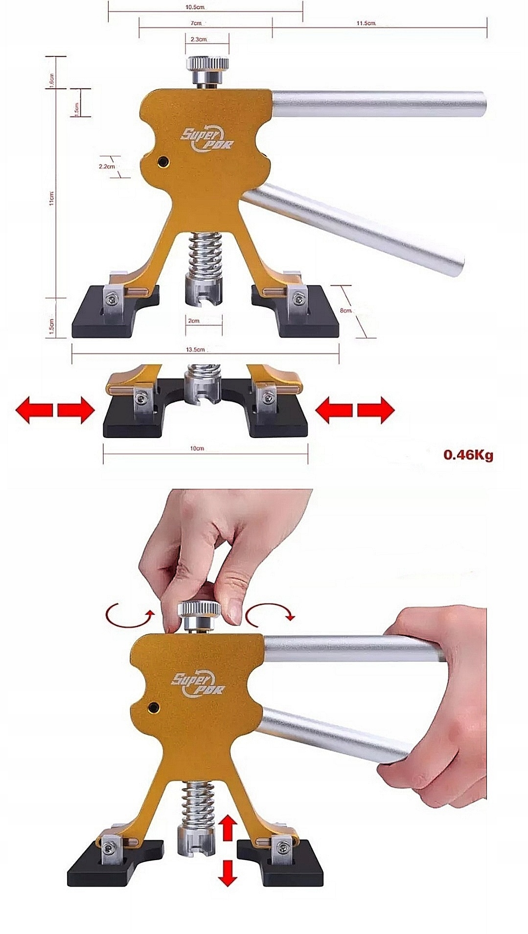 Инерционный молоток SUPER PDR Kit