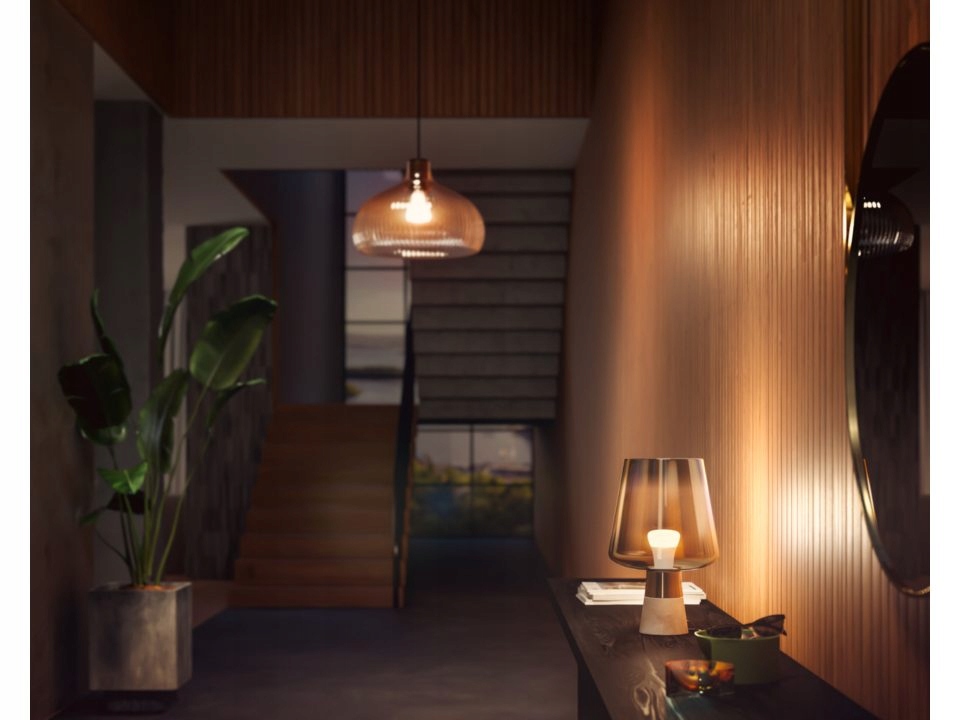 PHILIPS HUE White żarówka inteligentna E27 9W 4szt Moc 9 W