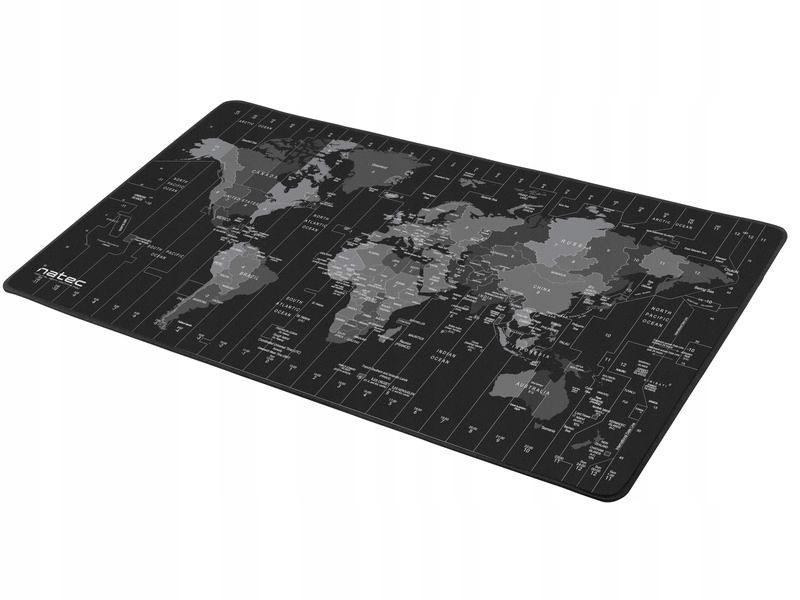 

Podkładka Natec Time Zone Map Maxi 800x400mm