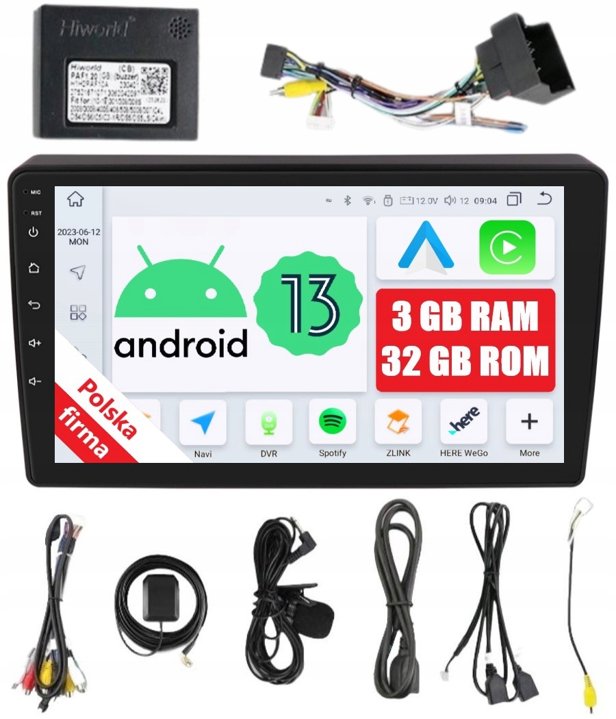 Rádio 2DIN Navigácia Android Peugeot Partner 2 II 3/32 Gb Dsp Carplay