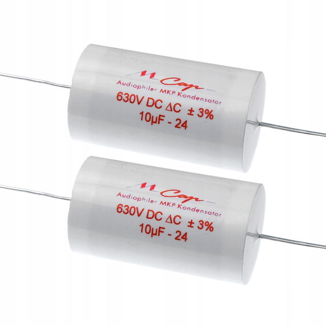 Kondenzátor Mcap Classic 10.0uF 10uF 630V Mundorf – 2 ks – vybraný pár