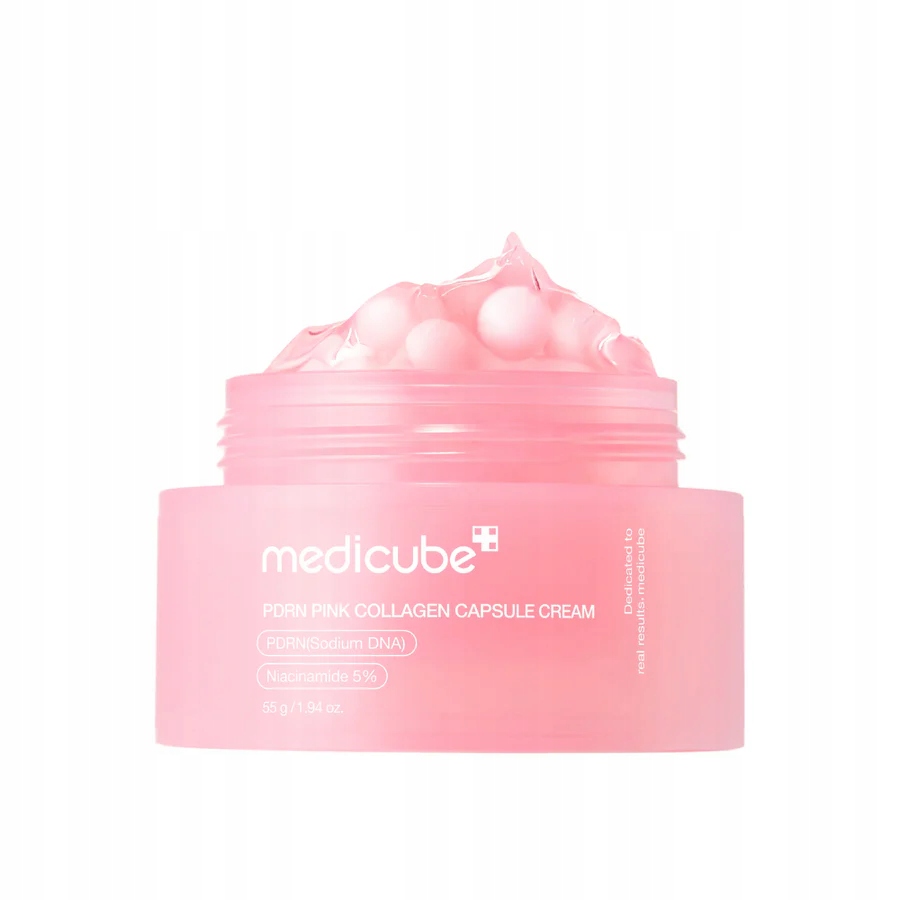 Medicube Pdrn Pink Collagen Capsule Cream 55g Kolagenowy Krem Kapsułkowy