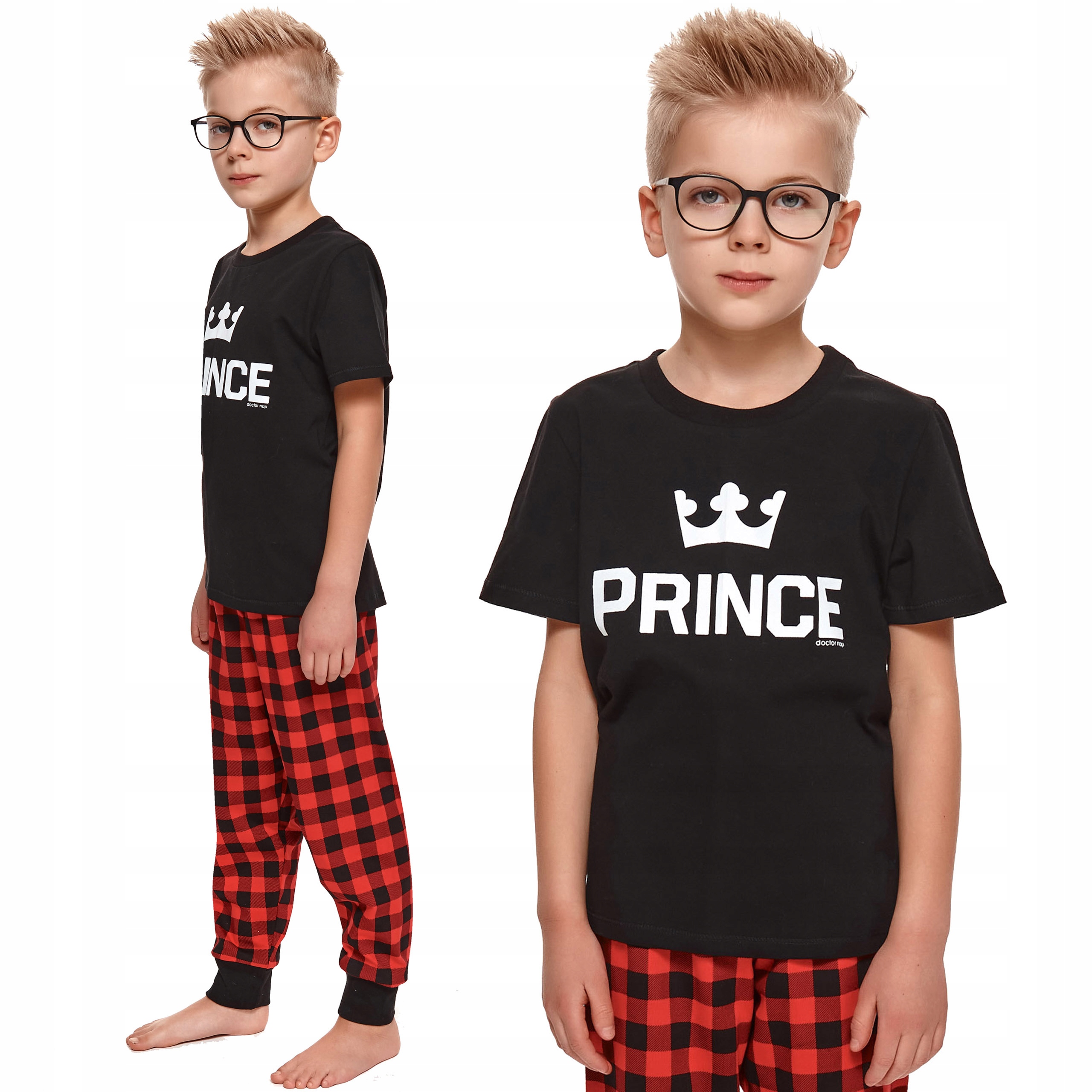 

Krótka dziecięca Piżama prince PDB.4271 Doctor Nap