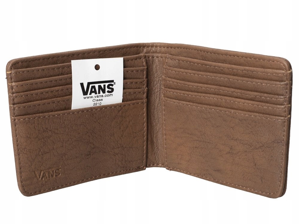 

Portfel Prezentowy Vans Brązowy organizer z logo