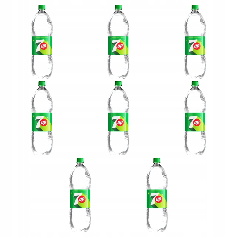 7UP Sycený nápoj 2 l X8
