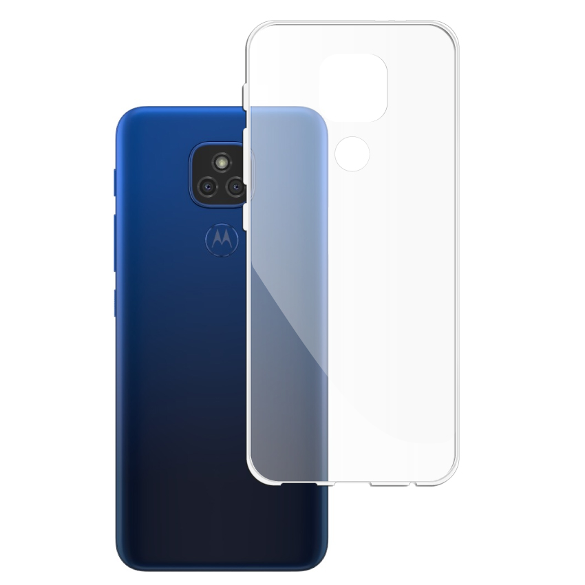 

Etui do Motorola Moto E7 Plus gumowe Slim Clear