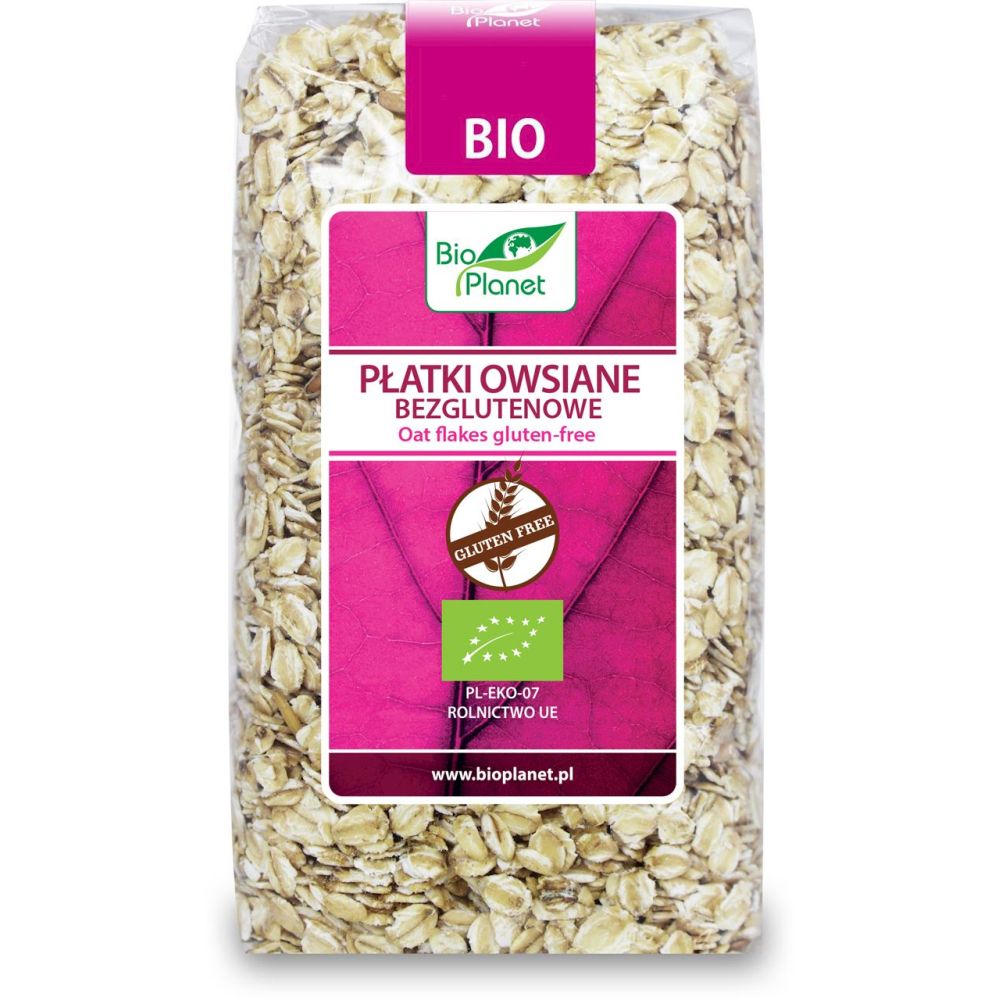 Levně 7x Bio Planet Ovesné vločky bezlepkové Bio 300 g