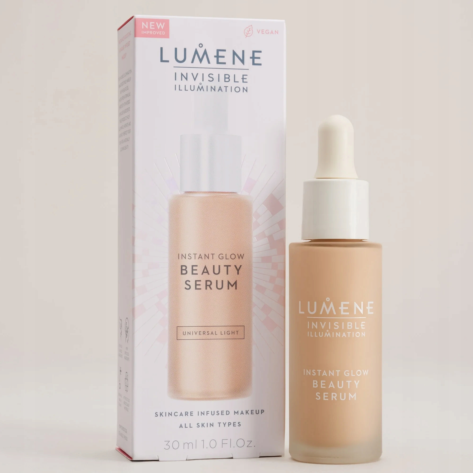 Lumene Invisible Illumination tónovací sérum Universal Light 30 ml