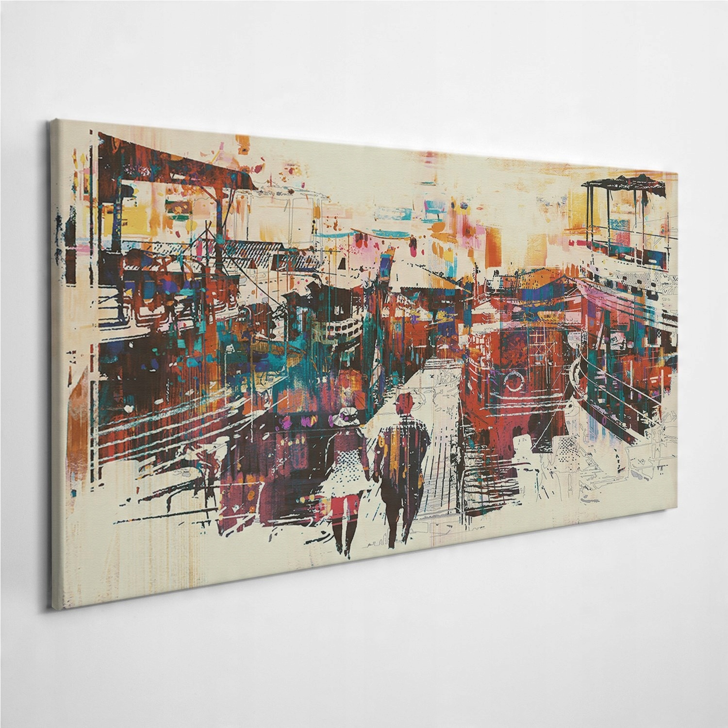 

Fotoobraz na płótnie Ulice Miasto Budynki 120x60